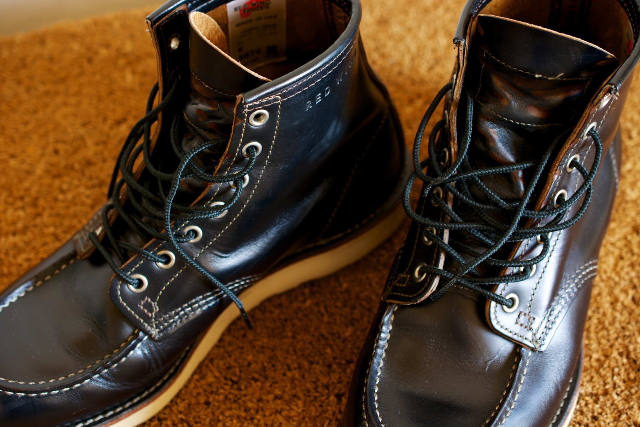 【茶芯】Red Wing  9874  ブラッククロンダイク 2013年製 8Efootthecoache