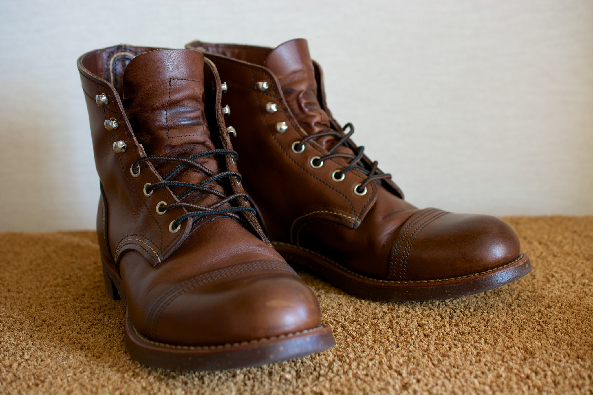 旧型番◆REDWING アイアンレンジ 8111 アンバーハーネス 9D