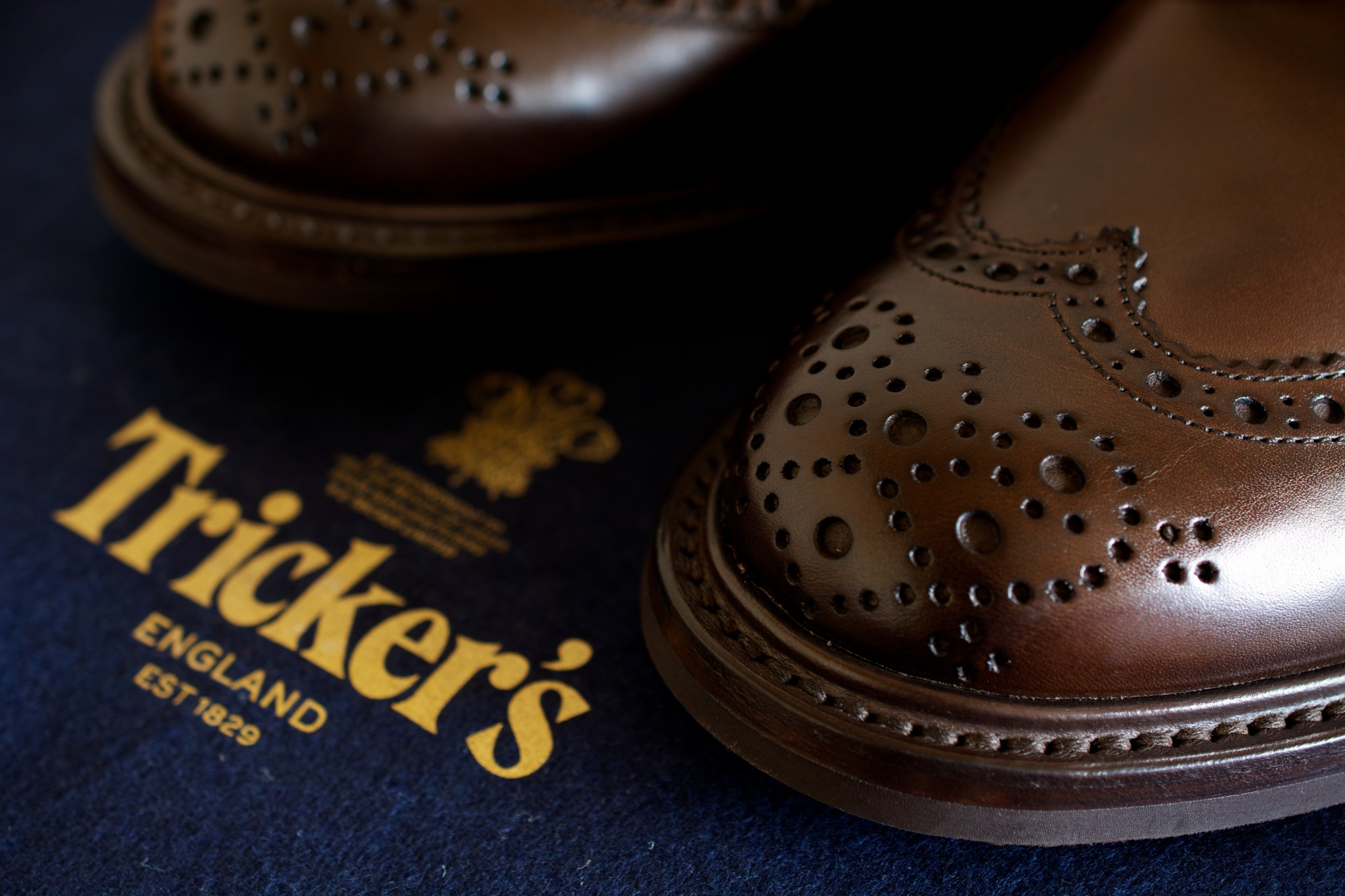 【美品】Tricker's BOURTON エスプレッソ(濃茶) UK8