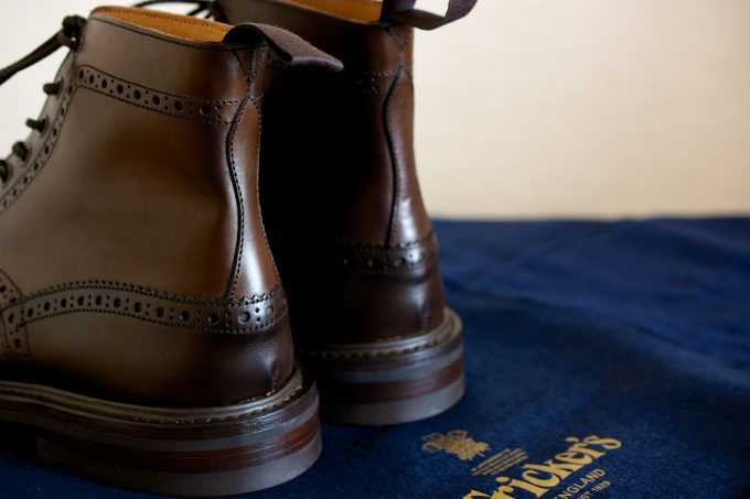 [Tricker’s Country Boots Espresso Burnished]