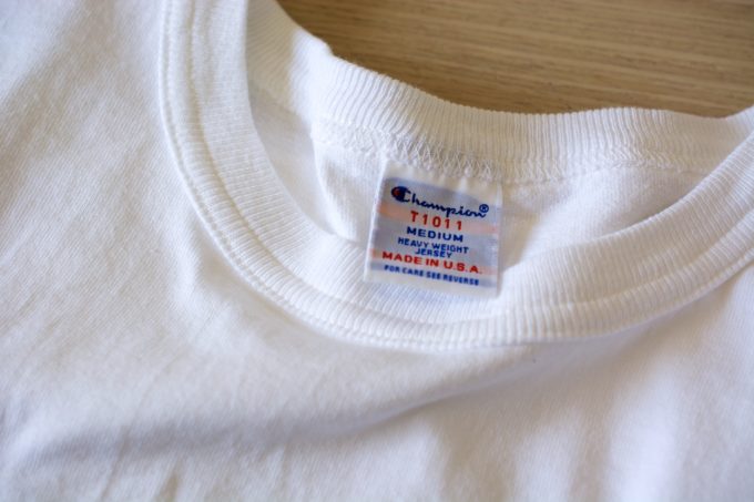 [Champion] T1011 T-shirt with pocket